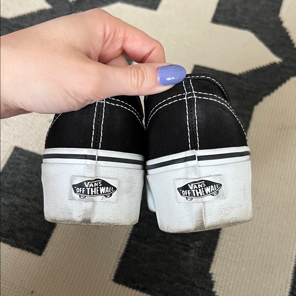 Vans Black White Authentic Stackform Sneakers - Picture 7 of 8